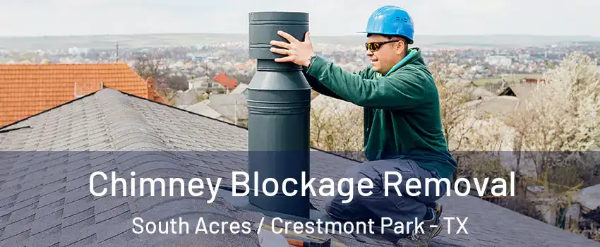 Chimney Blockage Removal South Acres / Crestmont Park - TX