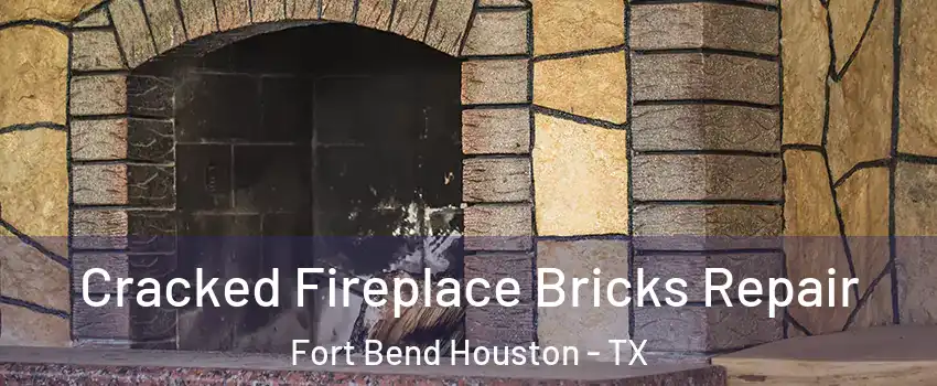 Cracked Fireplace Bricks Repair Fort Bend Houston - TX