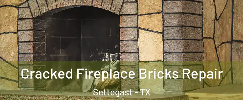 Cracked Fireplace Bricks Repair Settegast - TX