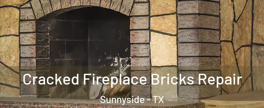 Cracked Fireplace Bricks Repair Sunnyside - TX