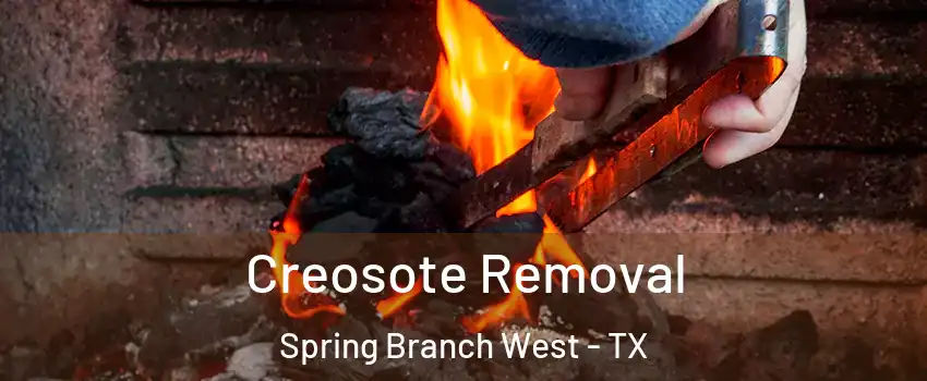 Creosote Removal Spring Branch West - TX