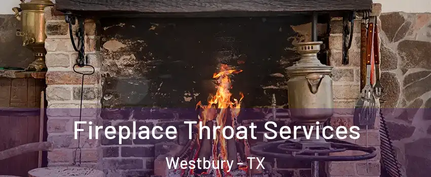 Fireplace Throat Services Westbury - TX