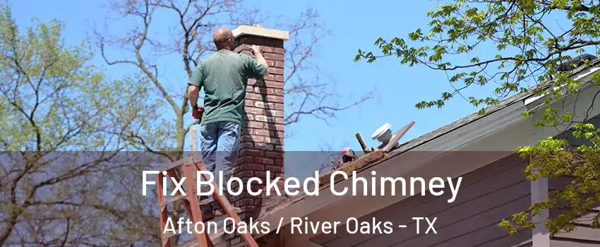 Fix Blocked Chimney Afton Oaks / River Oaks - TX